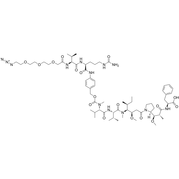 N3-PEG3-VC-PAB-MMAF 2757277-32-8